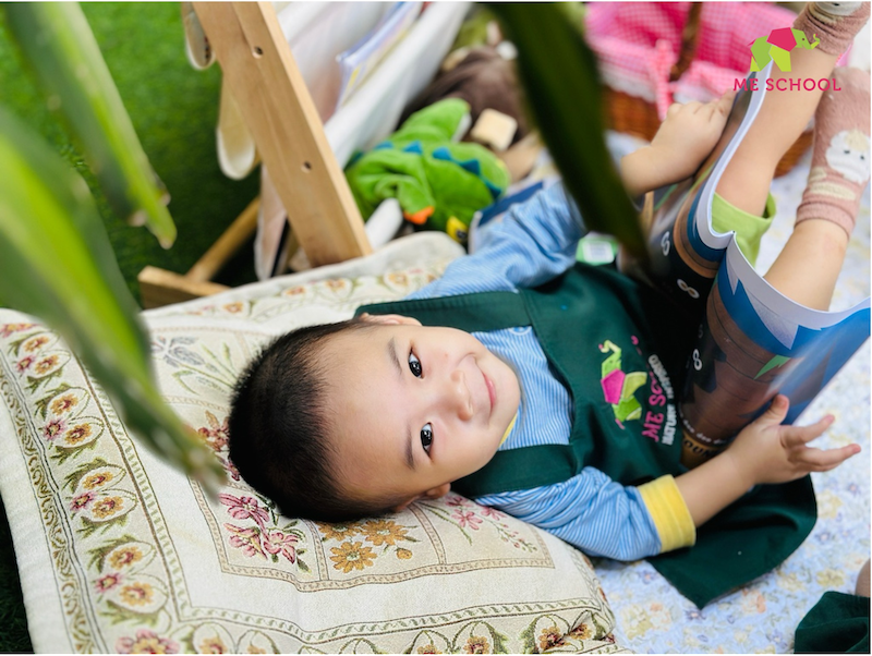 Tâm lý trẻ mầm non đi học lại sau Tết