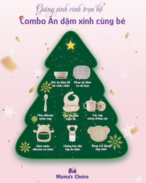 Combo Ăn Dặm Xinh Cùng Bé
