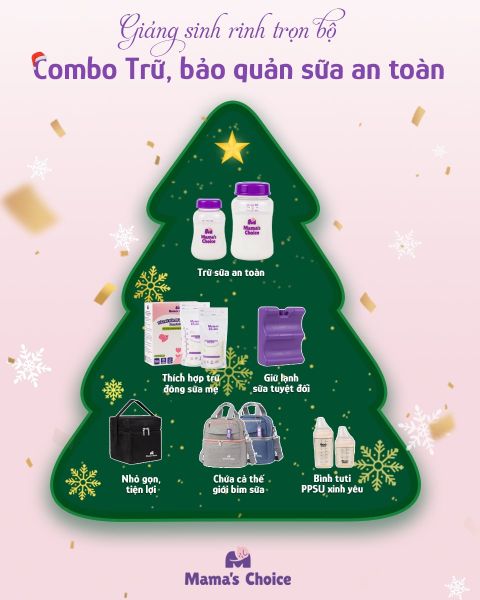 Combo Trữ Và Bảo Quản Sữa An Toàn