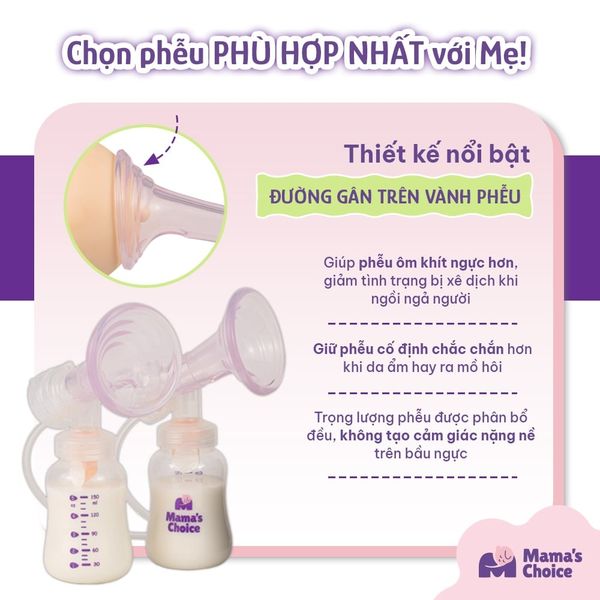 Đường gân trên vành phễu mềm mại