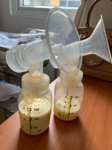 Lượng sữa hút ra giảm rõ rệt