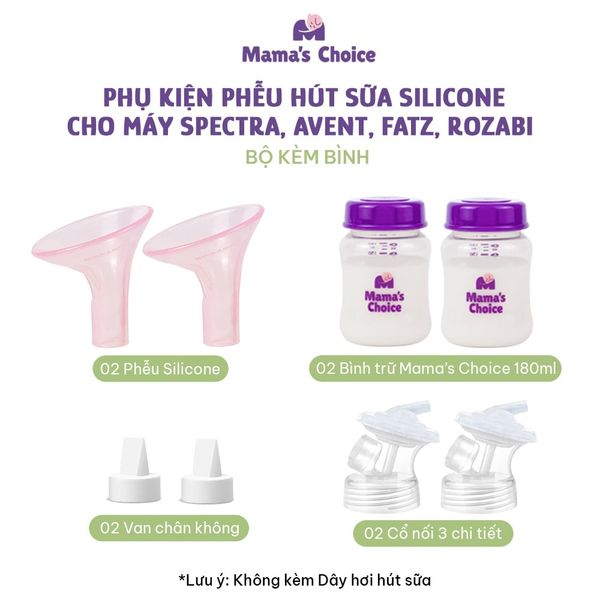 Phụ kiện máy hút sữa Spectra, Avent, Fazt, Rozabi