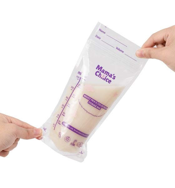 Sử dụng túi trữ sữa chuyên dụng