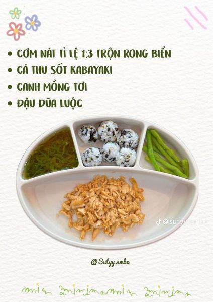 Thực Đơn Ăn Dặm BLW