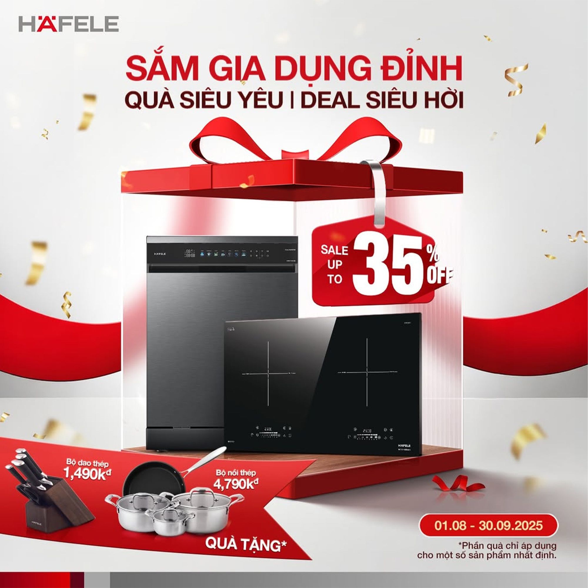 Các sản phẩm thiết bị gia dụng giảm đến 35% - Mua 1 được 2