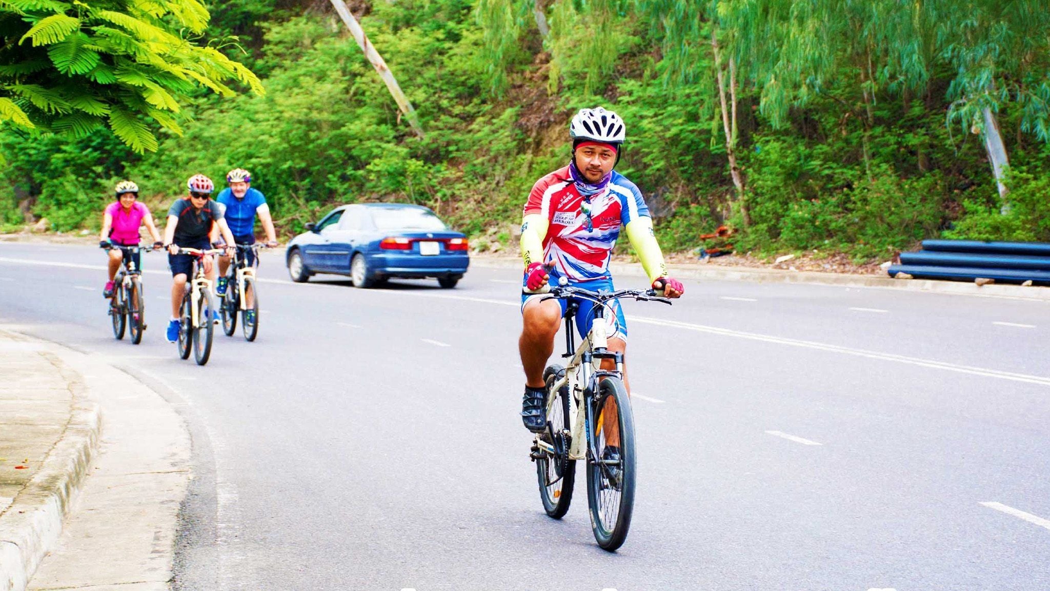 WHEN CYCLING TURNS STRANGERS INTO FAMILY