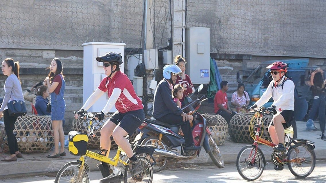 LAOS CYCLING JOURNEY THROUGH VILLAGES AND LOCAL LIFE