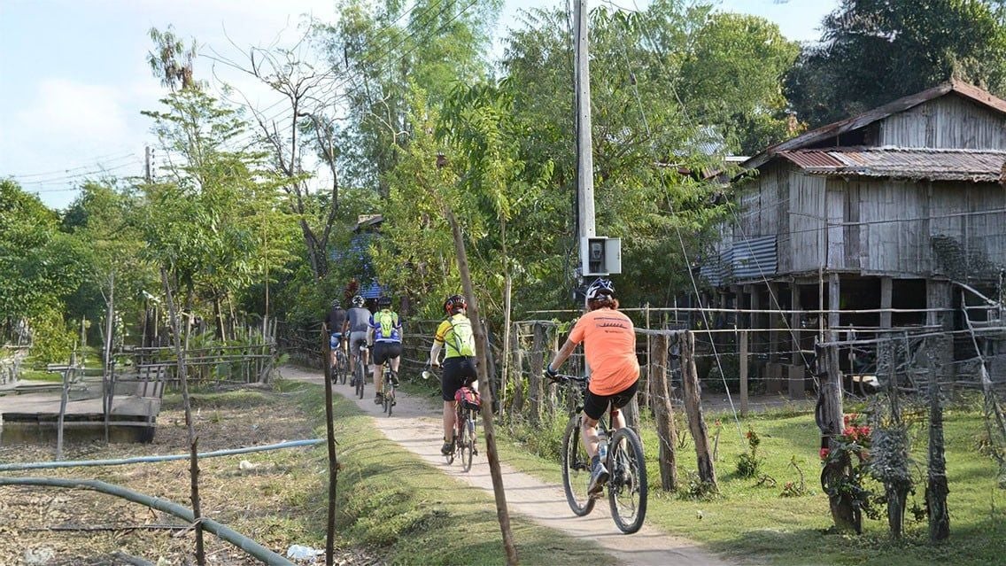 MEKONG VILLAGE CYCLING JOURNEY IN LAOS