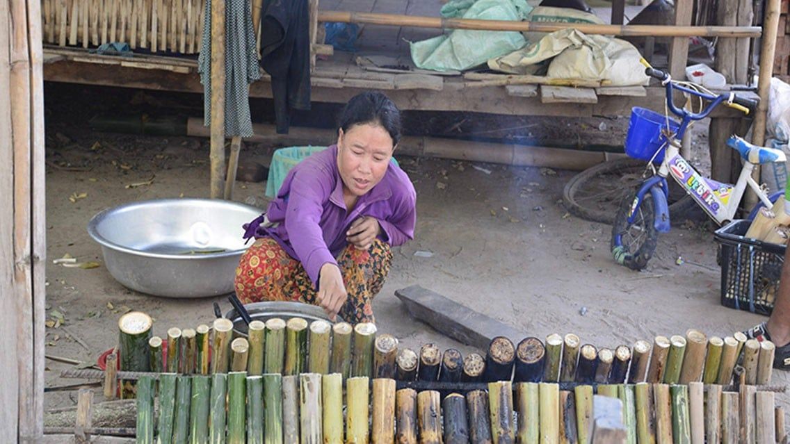 LAOS CYCLING JOURNEY THROUGH VILLAGES AND LOCAL LIFE