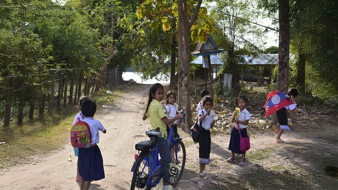 MEKONG VILLAGE CYCLING JOURNEY IN LAOS