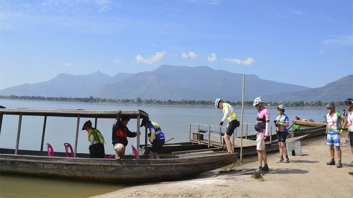 LAOS CYCLING ADVENTURE ALONG THE MEKONG RIVER