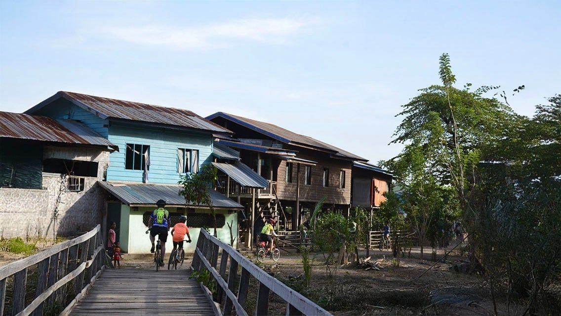 MEKONG VILLAGE CYCLING JOURNEY IN LAOS