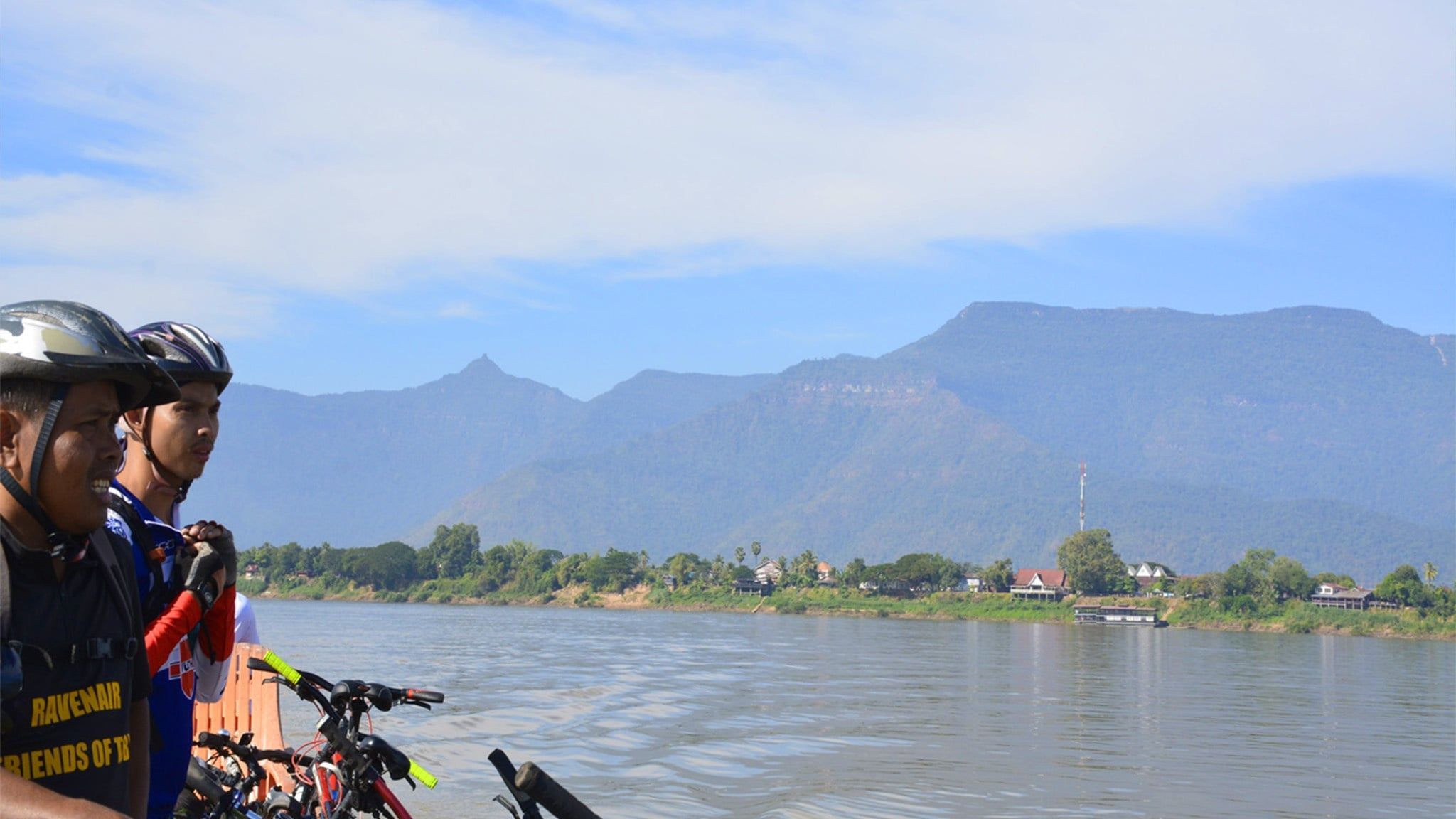 LAOS CYCLING JOURNEY ALONG THE MEKONG RIVER