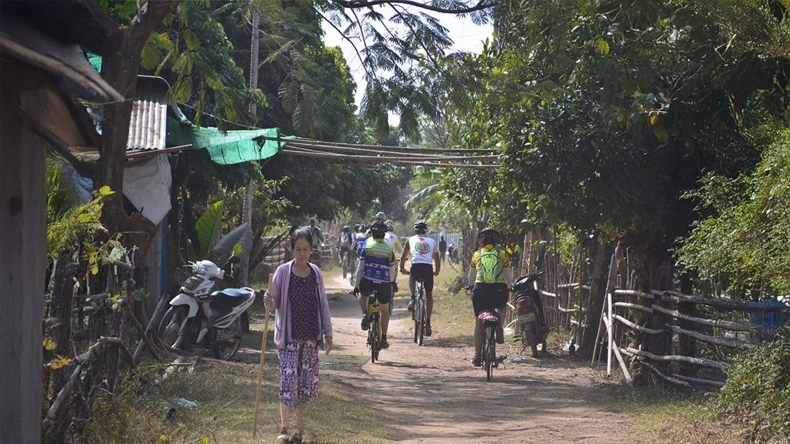 LAOS CYCLING JOURNEY THROUGH VILLAGES AND LOCAL LIFE
