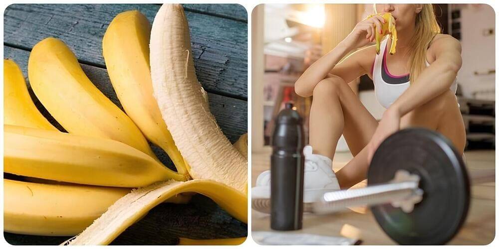 Chuối là thực phẩm lý tưởng trước và sau khi tập luyện