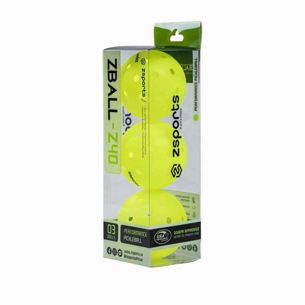 Bóng Pickleball Zsports – ZBALL-40 phù hợp với người mới chơi
