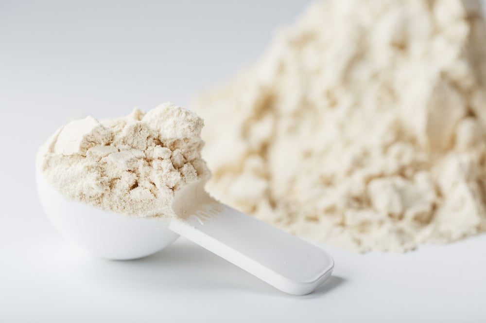 Bột whey protein được sử dụng rất phổ biến trong giới gymer