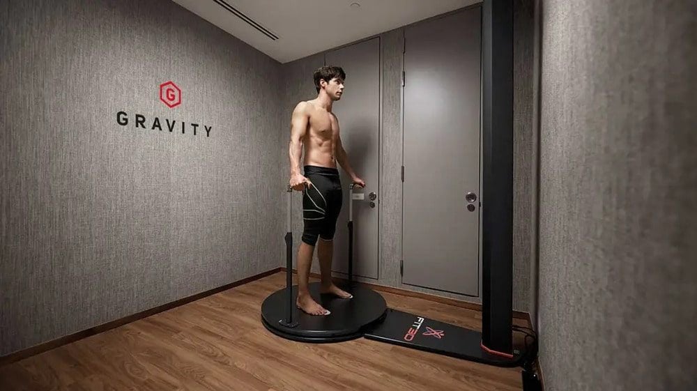 Hình ảnh máy quét toàn thân tại phòng gym
