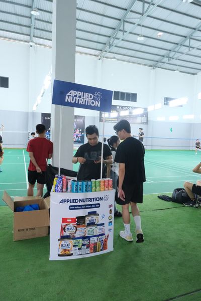 Whey Tốt x Applied Nutrition giải cầu lông Hai Chai Club 2025