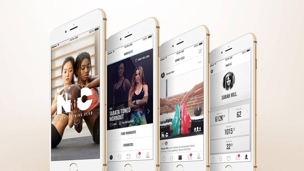 Nike Training app phù hợp với những người bắt đầu tập luyện