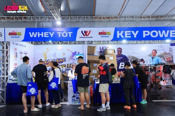Whey Tốt đồng hành cùng Lazada Run 2025