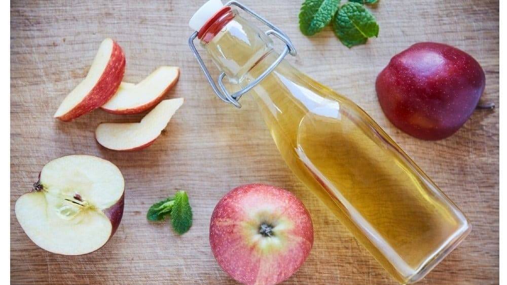 Giấm táo là sản phẩm được lên men từ nước ép táo