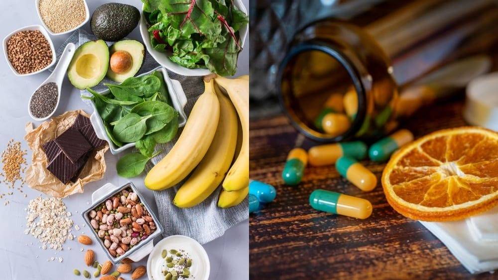 Bổ sung magie và kẽm thông qua thực phẩm tự nhiên và thực phẩm bổ sung