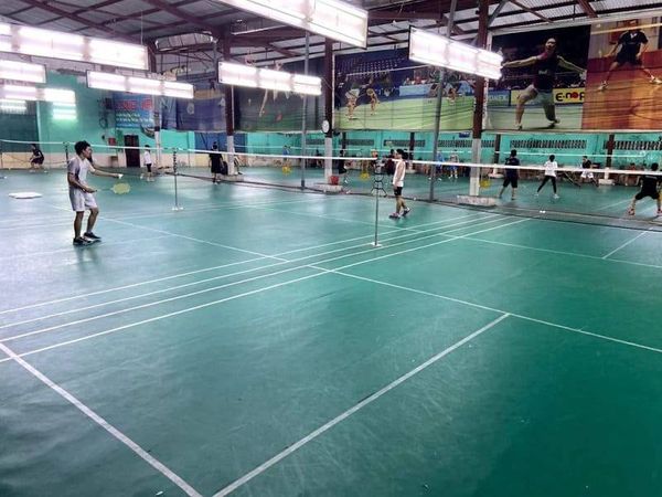 Sân cầu lông Long Viên Quận 7 có không gian rộng rãi