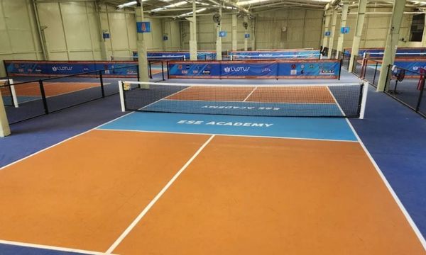 Sân ESE Pickleball đầy đủ tiện nghi, hiện đại