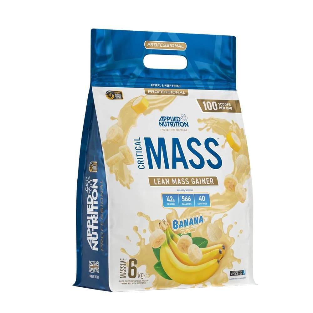 Sữa Mass Gainer Applied Nutrition Critical Mass Professional 6Kg