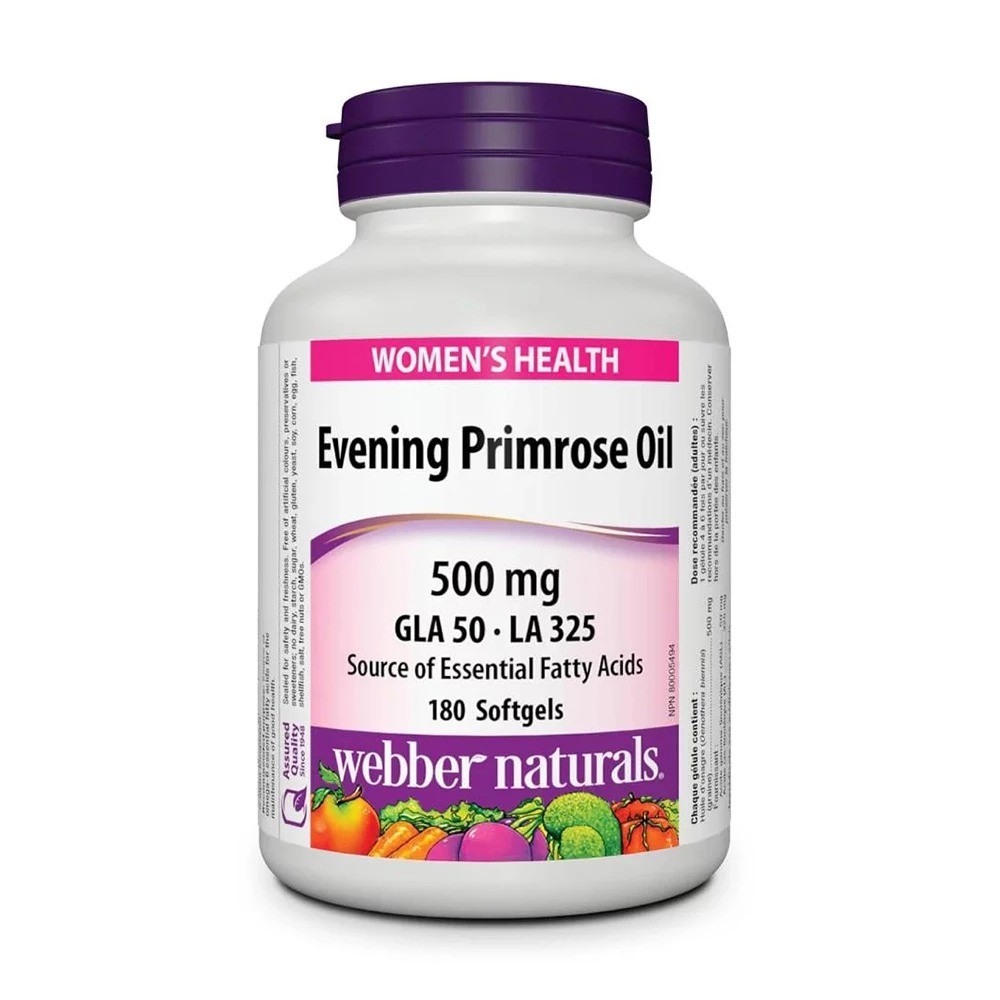 Sản phẩm tinh dầu hoa anh thảo Webber Naturals Evening Primrose