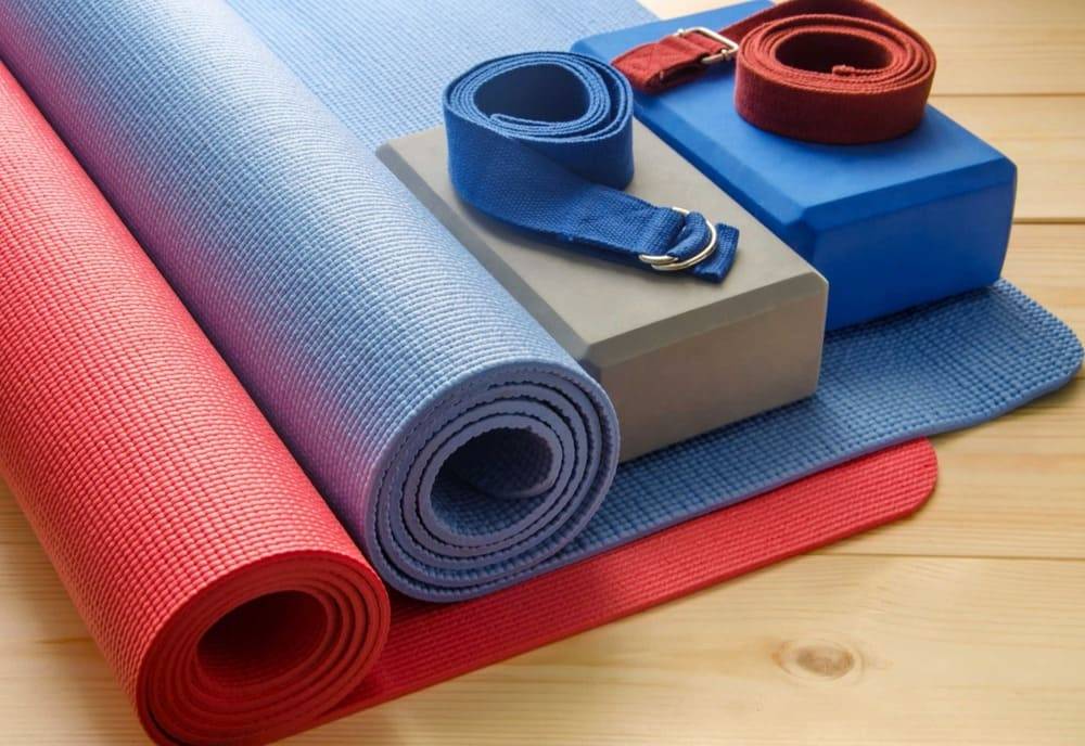 Thảm tập tạo ra độ ổn định và giảm trượt khi tập luyện