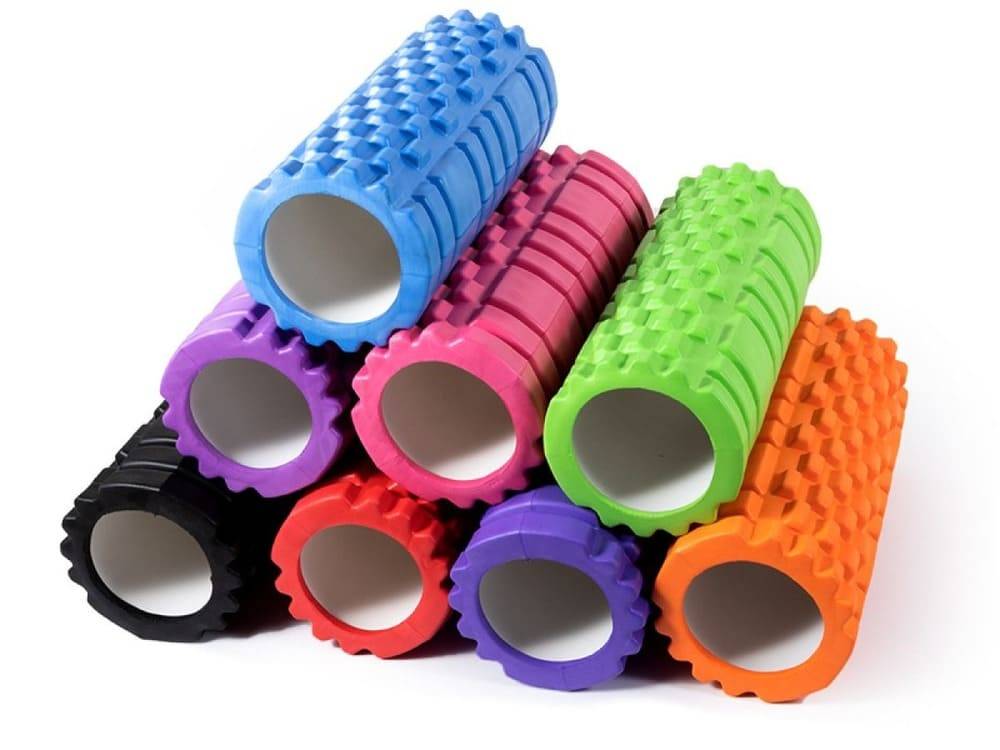 Tập luyện với con lăn giúp giảm đau nhức cơ sau tập