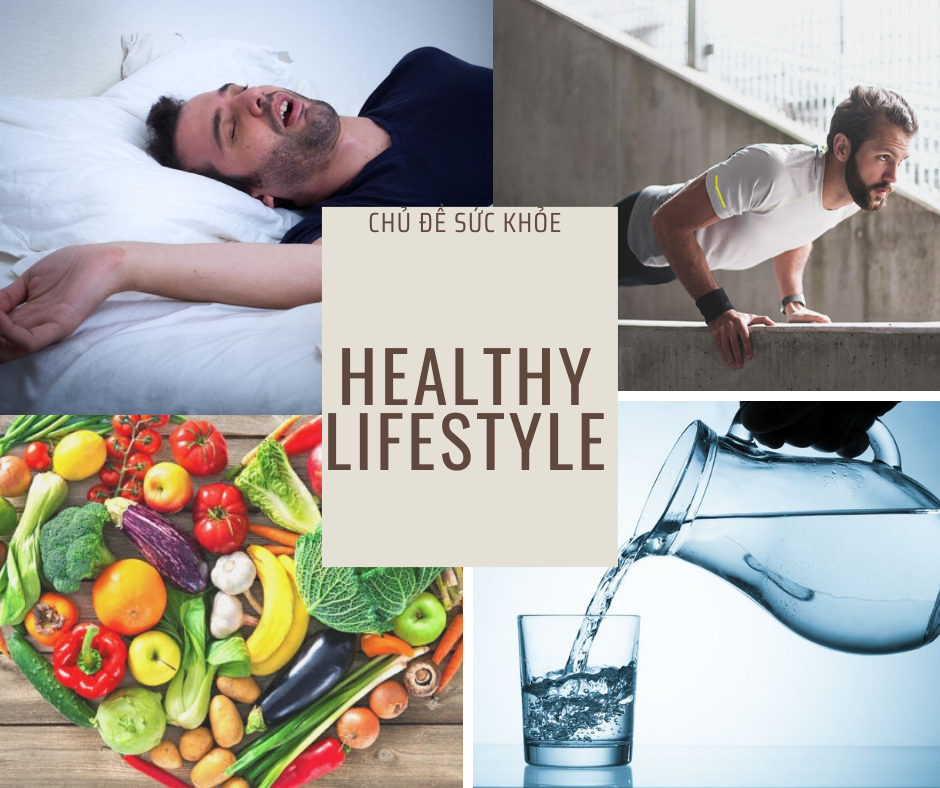 Kết hợp điều chỉnh lối sống: ngủ đủ – giảm stress – ăn lành mạnh – vận động