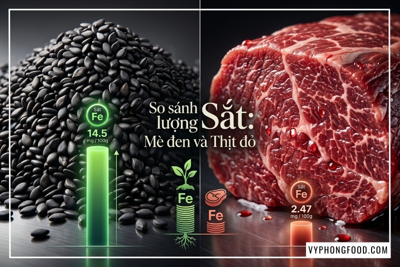 Hình ảnh hướng dẫn cách dùng bột mè đen cho mẹ bầu giúp bổ máu và lợi sữa với sản phẩm bột ngũ cốc mè đen Greenmax nhập khẩu chính ngạch từ Đài Loan.