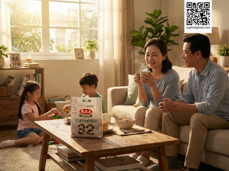 Bột ngũ cốc dinh dưỡng không đường ăn kiêng dành cho người tiểu đường từ 32 loại hạt Greenmax chính hãng nhập khẩu Đài Loan.