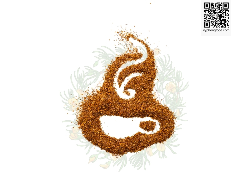 Image of African Dawn rooibos tea from Cederberg, South Africa, highlighting its PDO-protected origin, premium quality, and official import distribution by vyphongfood.com.