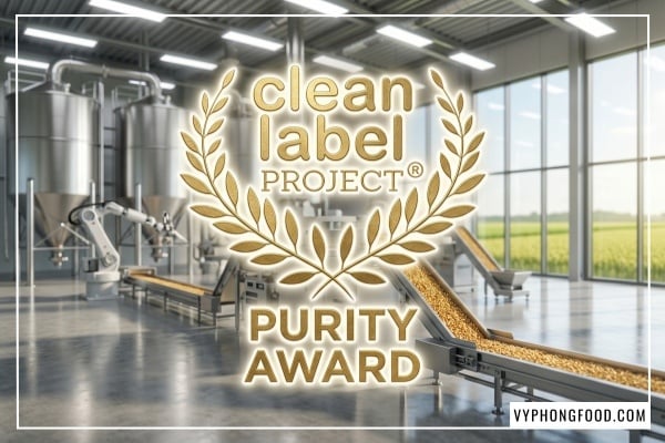 Bột ngũ cốc dinh dưỡng Greenmax Đài Loan đạt chuẩn Double Clean Label không phụ gia giúp giải đáp thắc mắc bột ngũ cốc đài loan có tốt không.