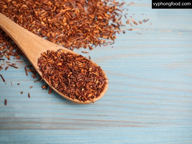 Ảnh minh họa Hồng trà rooibos Nam Phi túi lọc, trà thảo mộc không caffeine, ít tannin, giàu chất chống oxy hóa, hỗ trợ giấc ngủ, sức khỏe tim mạch và kiểm soát đường huyết.