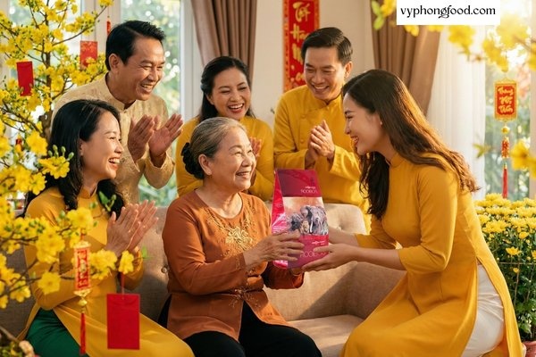 Hộp hồng trà rooibos Nam Phi African Dawn túi lọc làm quà tặng sức khỏe ý nghĩa ngày Tết.