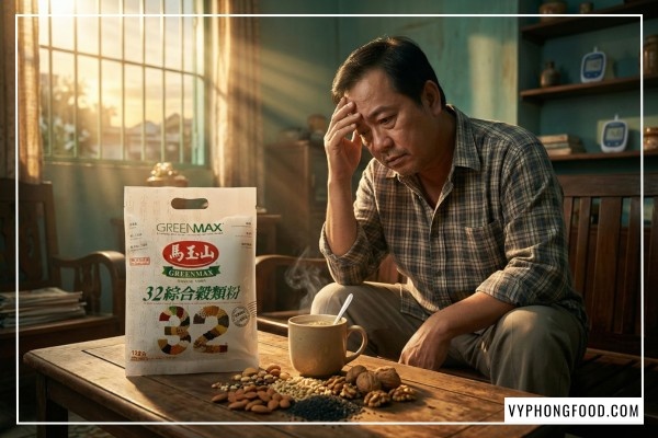 Bột ngũ cốc dinh dưỡng giảm cân Greenmax không đường tinh luyện, hỗ trợ kiểm soát đường huyết an toàn cho người tiểu đường.