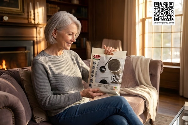 Bột ngũ cốc dinh dưỡng từ mè đen Greenmax Đài Loan trên nền thiên nhiên, sản phẩm đạt chuẩn quốc tế được ưa chuộng tại Nhật Bản, Mỹ và Hàn Quốc.