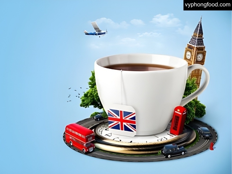 Assorted cups of South African Rooibos tea—some black, some with milk, hot and iced—showcasing a caffeine-free, antioxidant-rich herbal drink loved around the world for wellness and immune support.