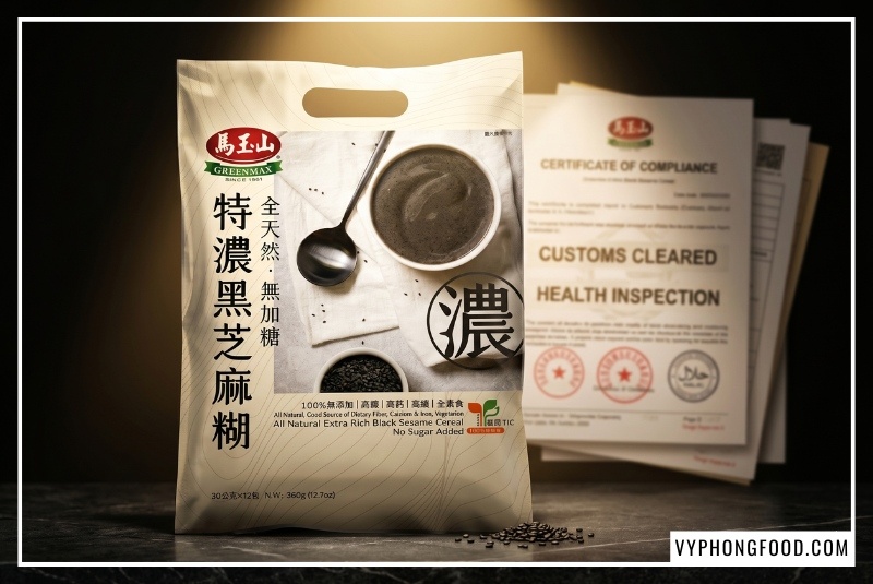 Mẹ bầu đang an tâm sử dụng bột mè đen cho mẹ bầu và bột mè đen cho phụ nữ sau sinh nhập khẩu chính ngạch. Ngũ cốc dinh dưỡng Greenmax từ nhà phân phối Vy Phong Food giúp phục hồi sức khỏe sau sinh an toàn tuyệt đối.