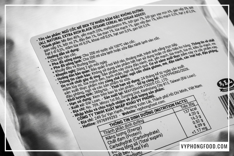 Mẹ bầu đang an tâm sử dụng bột mè đen cho mẹ bầu và bột mè đen cho phụ nữ sau sinh nhập khẩu chính ngạch. Ngũ cốc dinh dưỡng Greenmax từ nhà phân phối Vy Phong Food giúp phục hồi sức khỏe sau sinh an toàn tuyệt đối.