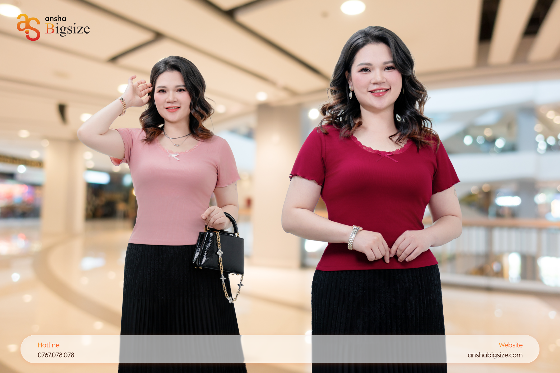 Áo cổ ren phối nơ xinh