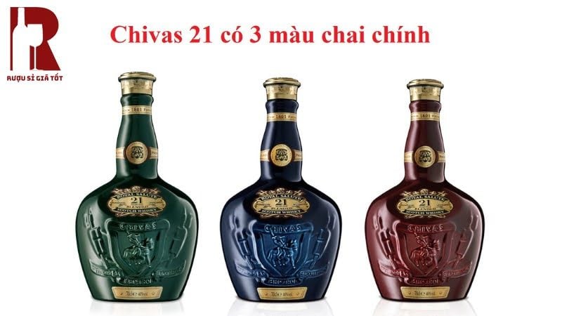 3 màu rượu Chivas 21