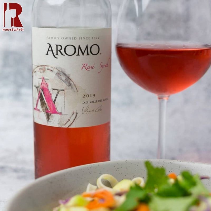 Rượu Vang Chile Hồng Aromo Rosé Shiraz