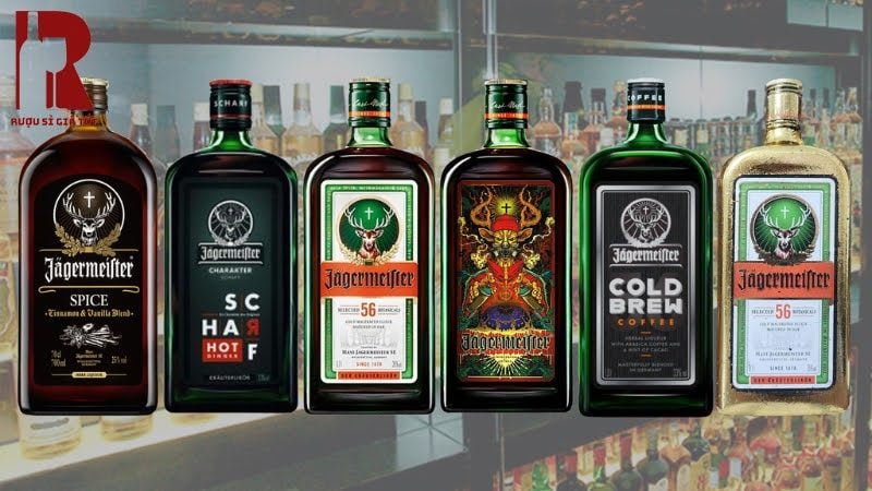 Các dòng rượu Jagermeister