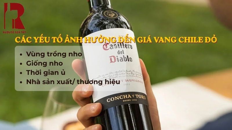 Các thương hiệu vang đỏ Chile